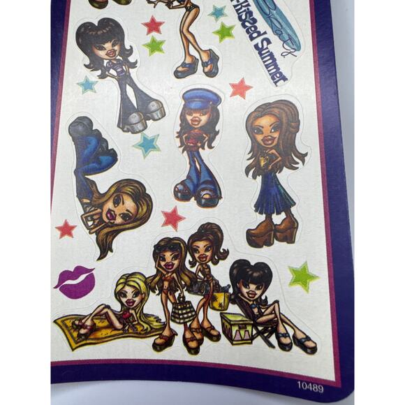 MGA Entertainment Bratz Sun-Kissed Summer Mello Smello Sticker Sheet - Set of 5 - Picture 4 of 4